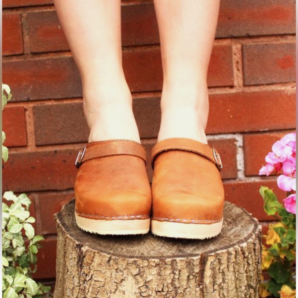 Lotta from Stockholm Classic Swedish Clogs size 37 (6.5)
